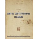 Corso di diritto costituzionale italiano
