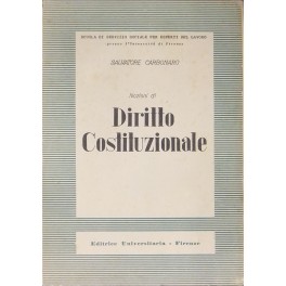 Nozioni di diritto costituzionale