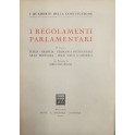 I regolamenti parlamentari. 