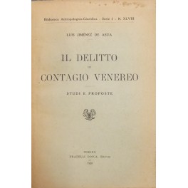 Il delitto di contagio venereo