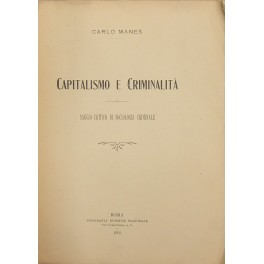 Capitalismo e criminalità