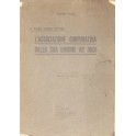 L'associazione corporativa dalla sua origine ad oggi