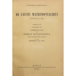 De causis matrimonialibus (titulus XX). 