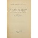 Le carte dei diritti. (Dalla Magna Charta alla Car