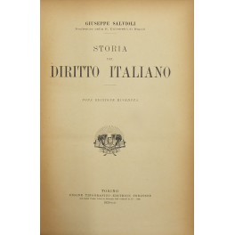 Storia del diritto italiano