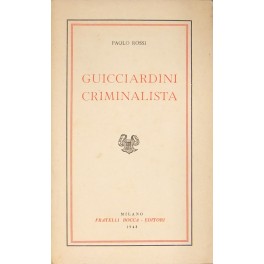 Guicciardini criminalista