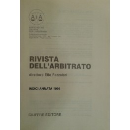 Rivista dell'arbitrato