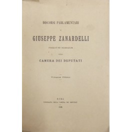 Discorsi parlamentari. Pubblicati per deliberazione della Camera dei Deputati