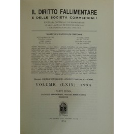 Il Diritto Fallimentare e delle società commerciali Il Diritto Fallimentare e delle società commerciali