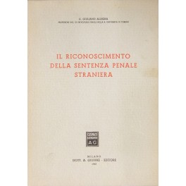 Il riconoscimento della sentenza penale straniera