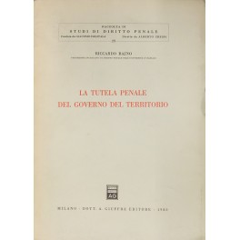 La tutela penale del governo del territorio