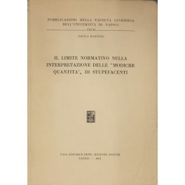 Il limite normativo nella interpretazione 