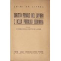 Diritto penale del lavoro e della pubblica economia