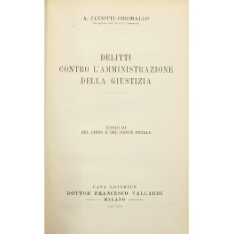 Delitti contro l'amministrazione della giustizia