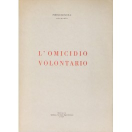 L'omicidio volontario