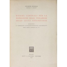 Norme generali per la repressione delle violazioni Norme generali per la repressione delle violazioni