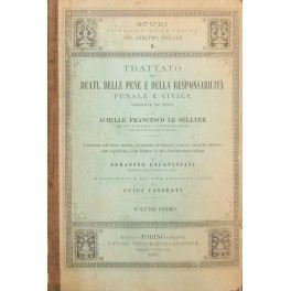 Trattato dei reati delle pene e della responsabilità penale e civile Trattato dei reati delle pene e della responsabilità penale e civile