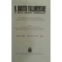 Il Diritto Fallimentare e delle società commerciali.