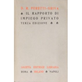 Il rapporto di impiego privato