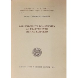 Dall'indennità di anzianità al trattamento di fine rapporto