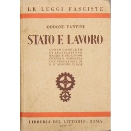 Stato e lavoro. Stato e lavoro.