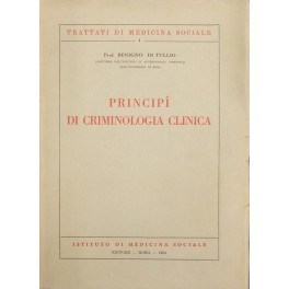 Principi di criminologia clinica