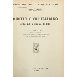 Diritto civile italiano secondo il nuovo codice