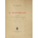 Il testamento. 