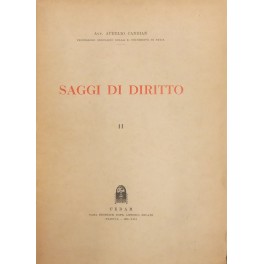 Saggi di diritto. Vol. II