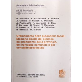 Art. 128 Supplemento. Legge 8 giugno 1990, n. 142. Ordinamento delle autonomie locali. Art. 128 Supplemento. Legge 8 giugno 1990, n. 142. Ordinamento delle autonomie locali.