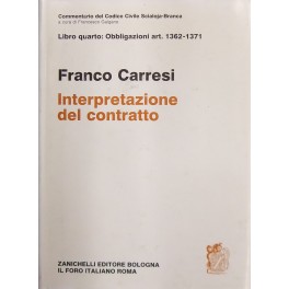 Dell'interpretazione del contratto. Art. 1362-1371