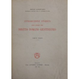 Introduzione storica allo studio del diritto romano giustinianeo
