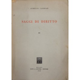 Saggi di diritto. Vol. III