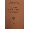 Poesia e non poesia. Note sulla letteratura europe