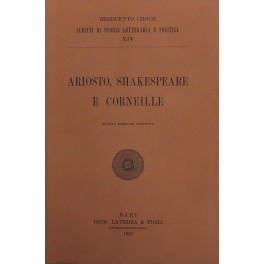 Ariosto, Shakespeare e Corneille