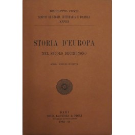 Storia d'Europa nel secolo decimonono