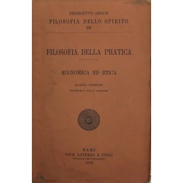 Filosofia della pratica economica ed etica