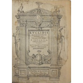 Elementorum libri XV. Una cum Scholijs antiquis. 