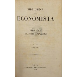 Trattati complessivi della Scuola Fisiocratica Trattati complessivi della Scuola Fisiocratica
