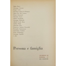 Persona e famiglia