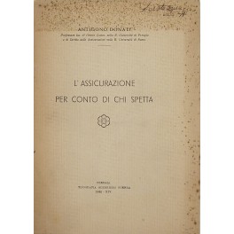 L'assicurazione per conto di chi spetta