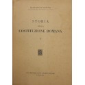 Storia della Costituzione romana. Vol. I