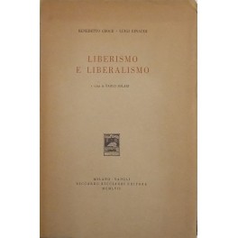 Liberismo e liberalismo