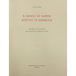 Il Banco di Napoli Istituto di emissione 