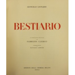 Bestiario. Bestiario.