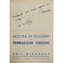Mostra di sculture di Ferruccio Vecchi