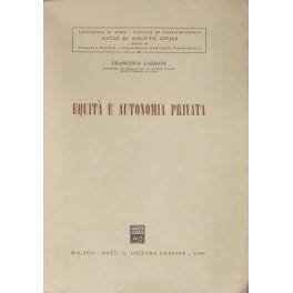 Equità e autonomia privata