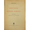 Istituzioni di diritto romano. 