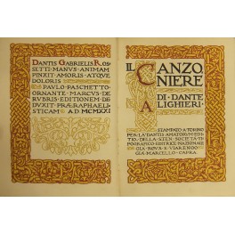 Il canzoniere. Illustrato da Dante Gabriele Rossetti Il canzoniere. Illustrato da Dante Gabriele Rossetti