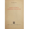 Elementi di diritto e procedura parlamentare